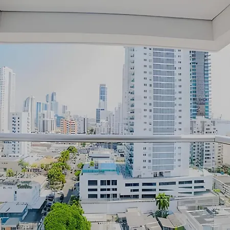 Apartamento Altitude Haven Loft With Bay View Crypto Friendly Cartagena